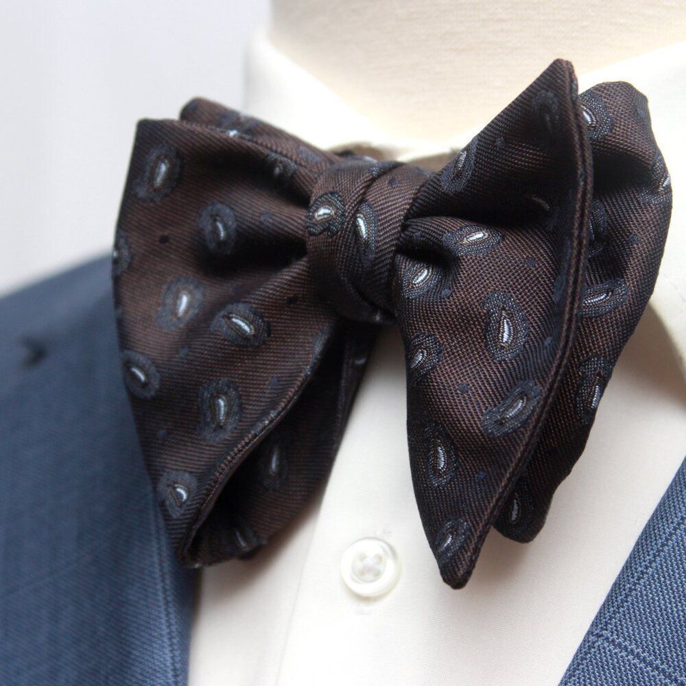‎Mens Self-tied Big Butterfly bowtie S555